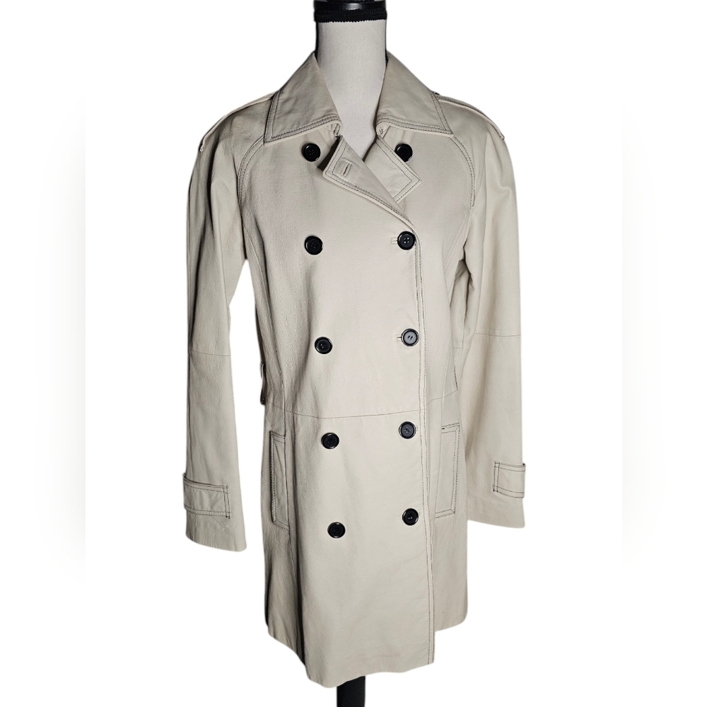 Unbranded Leather Coat M